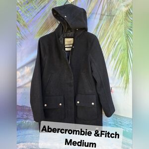 Abercrombie & Fitch Long  Coat with Hood